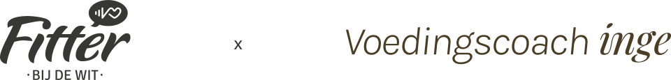 Logo fitter x voedingscoach inge